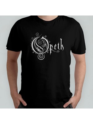 Pixxa Opeth %100 Pamuklu Bisiklet Yaka T-Shirt Model - 1