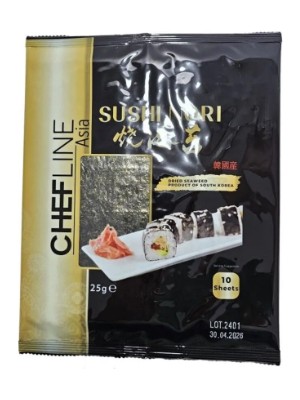 Chefline Asia Sushi Nori Gold Yosun 10 Yaprak 25 gr