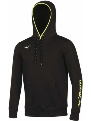 Mizuno Hoody Erkek Sweat Siyah