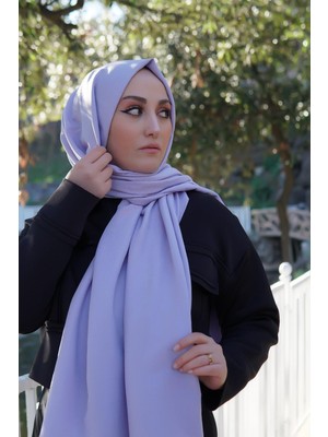 Sayra Shawl Kadın Lila Caz Şal SYR001