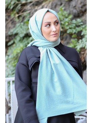 Sayra Shawl Kadın Mint Caz Şal SYR001