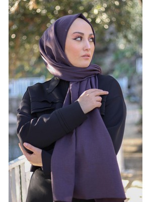 Sayra Shawl Kadın Mor Caz Şal SYR001