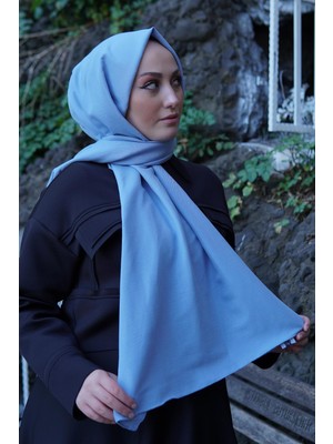 Sayra Shawl Kadın Açık Mavi Caz Şal SYR001