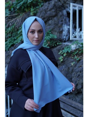 Sayra Shawl Kadın Açık Mavi Caz Şal SYR001