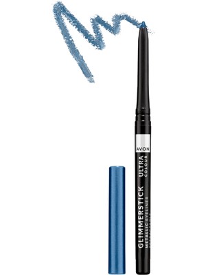 Avon Glimmerstick Asansörlü Metalik Göz Kalemi Electric Blue