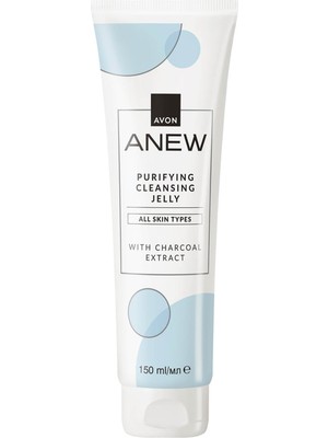 Avon Anew Purifying Cleansing Jelly Kömür Özlü Arındırıcı Temizleyici Jel 150  ml