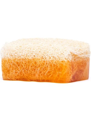 Ayliz Plast & Ambalaj El Yapımı Doğal Kabak Lifli Eşek Sütlü Ballı Akne ve Akne Karşıtı Cilt Sabunu 130 gr