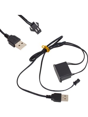 POWERMASTER PM-6078 NEON YEŞİL 5 METRE İP AYDINLATMA (5 VOLT USB ADAPTÖRLÜ)