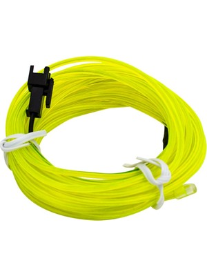 POWERMASTER PM-6083 NEON PARLAK (FLORASAN) YEŞİL 5 METRE İP AYDINLATMA (5 VOLT USB ADAPTÖRLÜ)