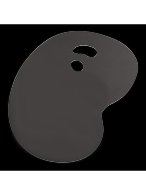 Trend Pleksi Bob Ross Resim Paleti (Şeffaf 60cm x 40cm)