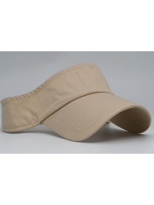 Şapkadan Unisex Uv Koruyucu Vizör Kasket Siperlik Tenis Şapka