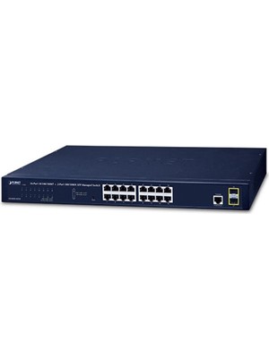 Yönetilebilir Gigabit Switch (Managed Gigabit Switch)
16-port 10/100/1000Base-T
2 x 100/1000BASE-X mini-GBIC/SFP yuva
1 x Konsol port
Reset düğmesi (sistem fabrika ayarlarına dönmek için)