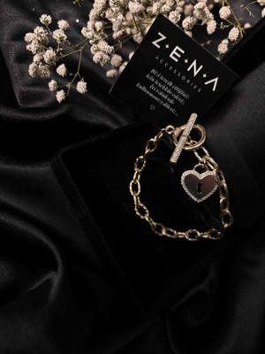 Zena Accessories Love Me Tender Çelik Bileklik