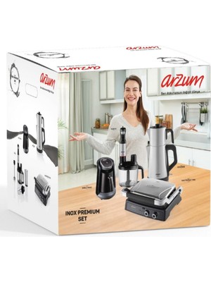 Arzum 9026 Pro Premıom Set Inox