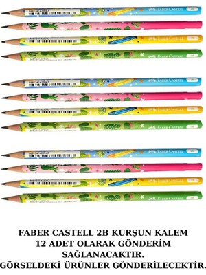 Faber-Castell Faber Castell 2b Kurşun Kalem Seti 12 Adet – Set