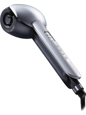 BaByliss Curl Secret Otomatik Saç Maşası 180 Derece İyon Etkili Seramik Kaplama Gümüş Renk