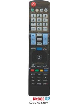 Lg 3D Rm-L 930+ Kumanda