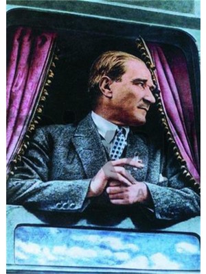 Atatürk  PixArt Sanat Elmas Mozaik Tablo Diamond Türkiye 40*55