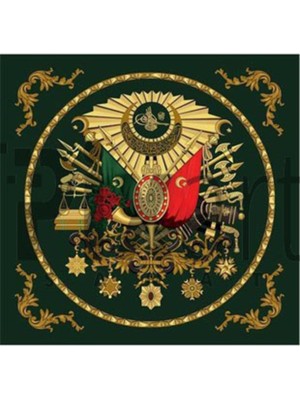 Osmanlı Tuğrası Tablo PixArt Sanat Elmas Mozaik Tablo Diamond Türkiye 50*35