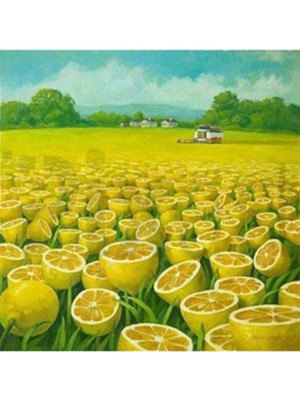 PixArt Limon Bahcesi 56 x 51 Elmas Mozaik Tablo