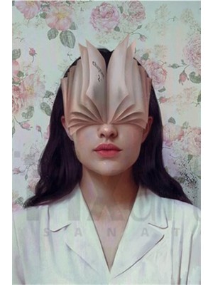 PixArt Icimdeki Kitap 40 x 60 Elmas Mozaik Tablo