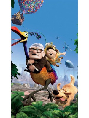 Up Carl ve Russell  PixArt Sanat Elmas Mozaik Tablo Diamond Türkiye 40*60