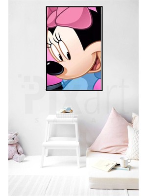 Mickey Mouse PixArt Sanat  Elmas Mozaik Tablo Diamond Türkiye 33*61