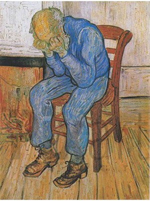 Vincent Van Gogh Sonsuzluğun Eşiğinde PixArt Sanat Elmas Mozaik Tablo Diamond Türkiye 40*50