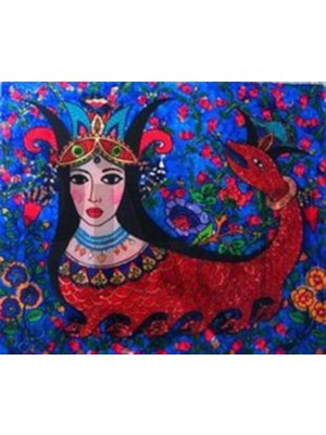 PixArt Şahmeran Elmas Mozaik Tablo Pi x art Sanat 64 x 53