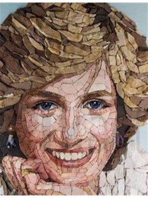 Pix Art Sanat Diana Pixart Sanat Elmas Mozaik Tablo Diamond Türkiye  51 x 66 cm