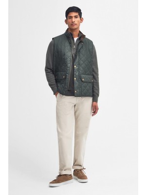 Barbour New Lowerdale Kapitone Yelek GN71 Sage