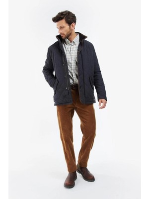 Barbour Erkek Waterproof Shoveler Mont NY91 Navy