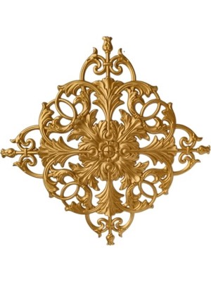 Saray Tavan Dekoratif Köşe Motifi Pdm-27 (40*40 Cm)