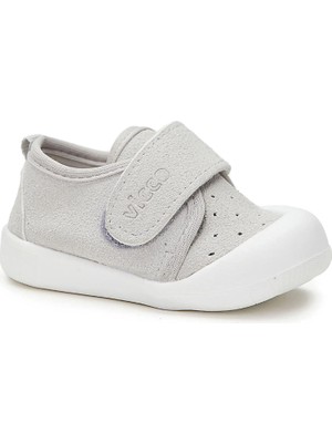 Vicco 950.E19K.224-18 Anka Cırtlı Gri Bebek Günlük Ilk Adım Ayakkabı V5