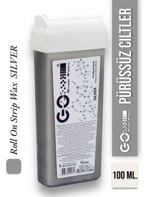 Go Studio Works Silver Roll On Kartuş Ağda 100 ml Pürüssüz Ciltler İçin Özel Formül
