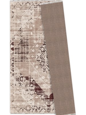 Pastel Home Anti-Alerjik Yıkanabilir Şönil Halı Kilim Eskitme, Modern Desen Oturma Odası, Salon, Çocuk Odası, Mutfak, Koridor Halısı, Yolluk