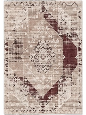 Pastel Home Anti-Alerjik Yıkanabilir Şönil Halı Kilim Eskitme, Modern Desen Oturma Odası, Salon, Çocuk Odası, Mutfak, Koridor Halısı, Yolluk