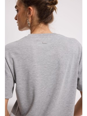 Babokah Premium Pamuk Basic Tshirt Kadın