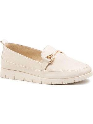 Gedikpaşalı Bty 118 Bej Bayan Babet Ayakkabı Babet