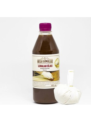Gomalak Doğal Ahşap Cilası 500 ml  + Sürme Topu