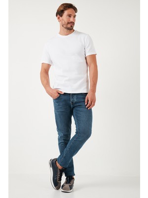 Buratti Pamuklu Normal Bel Slim Fit Dar Paça Jeans Erkek Kot Pantolon 1115S05NAPOLI