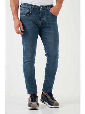 Buratti Pamuklu Normal Bel Slim Fit Dar Paça Jeans Erkek Kot Pantolon 1115S05NAPOLI