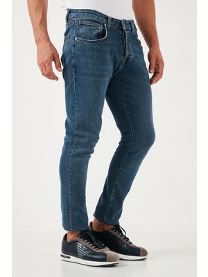 Buratti Pamuklu Normal Bel Slim Fit Dar Paça Jeans Erkek Kot Pantolon 1115S05NAPOLI