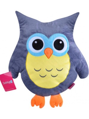 Top Rock Store Selay Peluş Baykuş Yastık 35 cm