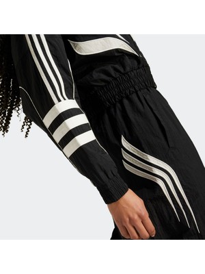 Adidas Crop Atlanta Tt Kadın Siyah Ceket (IW5511)