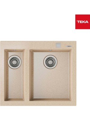 Teka Forsquare 590 Tg Avena Beige Granit Eviye