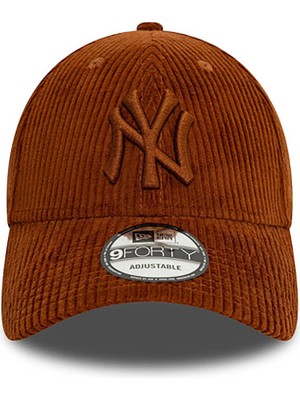 New Era New York Yankees Cord 9forty Turuncu Şapka 60565330