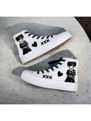 Lias Shoes Kuru Kafa Cool Baskılı Keten Çocuk Spor Ayakkabı Sneaker