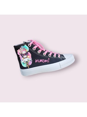 Lias Shoes Dondurma Baskılı Keten Çocuk Spor Ayakkabı Sneker