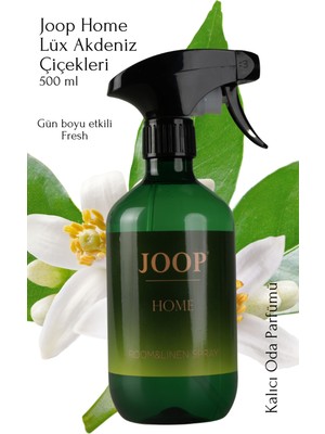 Joop Home Luxury Akdeniz Çiçekleri Fresh Uzun Süre Kalıcı Oda Parfümü 500 ml